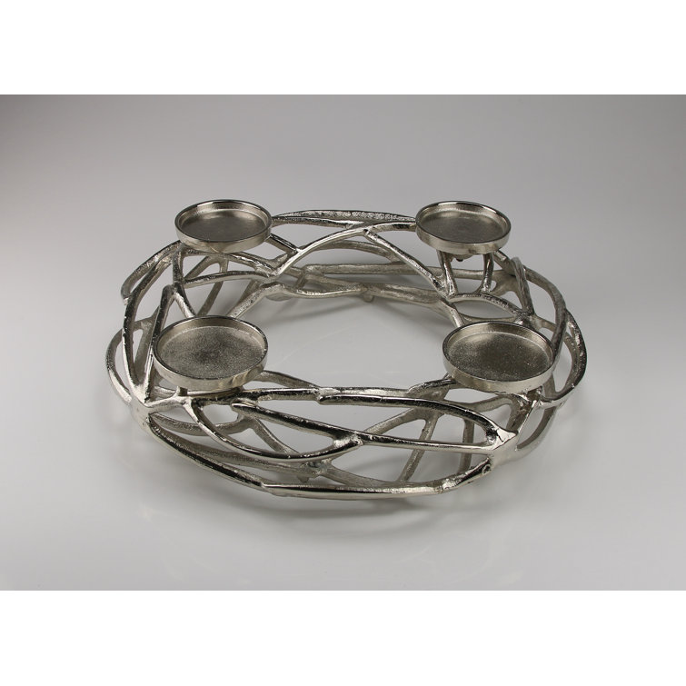 Mercer41 Aluminum Fireplace Candelabra Wayfair.co.uk